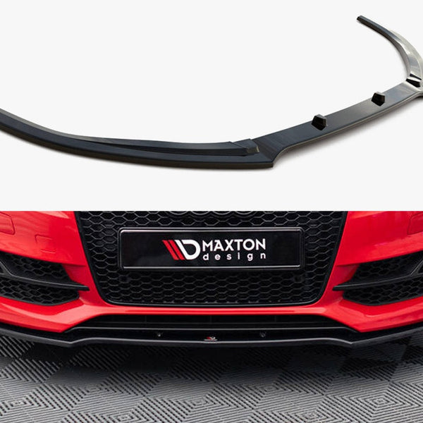 Audi - S3 / A3 S Line 8V Sedan / Cabrio (2013-2016): Maxton Front Splitter V2