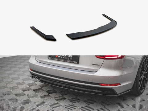 Audi - A4 S Line B9: Maxton Rear Side Splitters V2