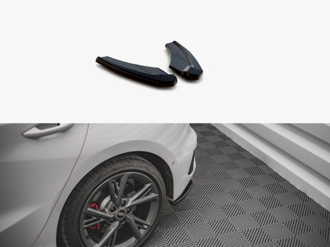 Audi - S3 Sportback 8Y: Maxton Rear Side Splitters V1