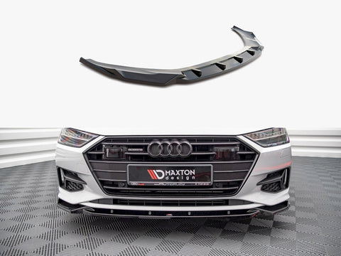 Audi - A7 C8 (2018-): Maxton Front Splitter V2