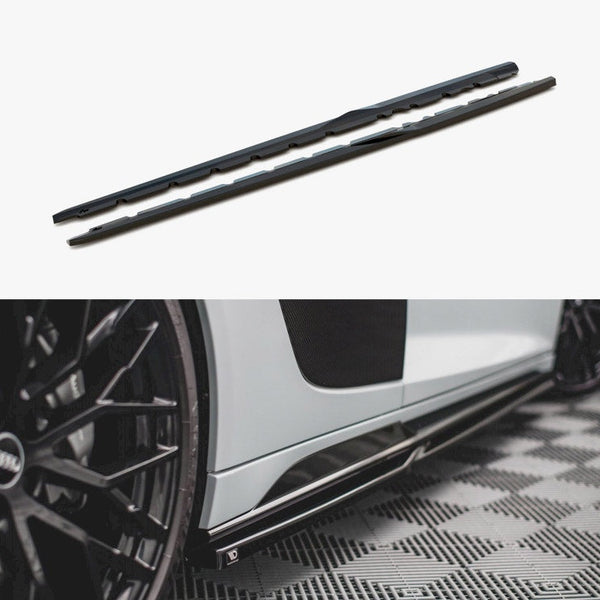 Audi - R8 MK2 Facelift: Maxton Side Skirts V1