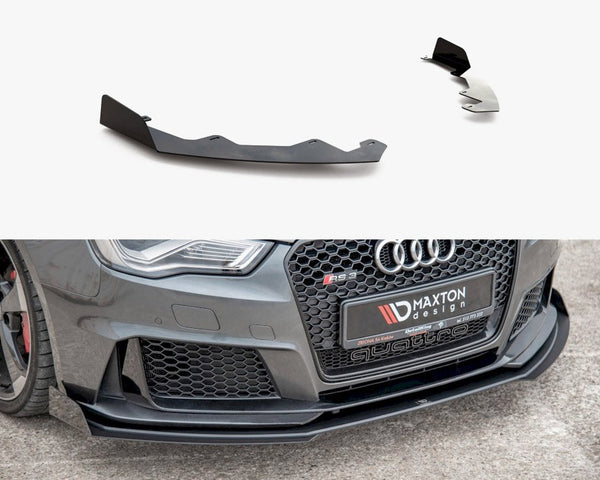 Audi - RS3 8V Sportback: Maxton Front Splitter Flaps