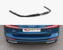 Audi - A6 S Line C8: Maxton Central Rear Splitter (Vertical Bars)