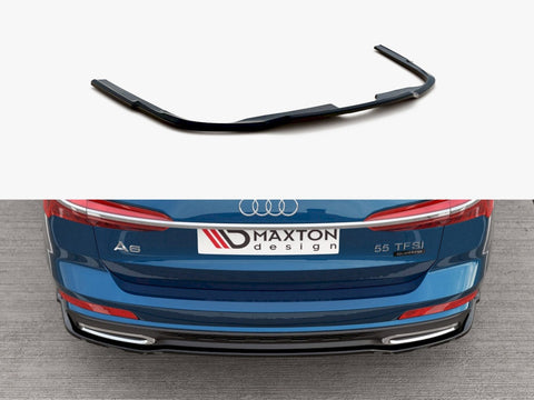 Audi - A6 S Line C8: Maxton Central Rear Splitter