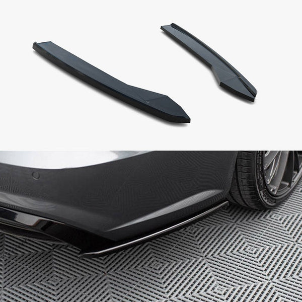 Audi - S6 / A6 S Line / A6 C7 Facelift: Maxton Rear Side Splitters