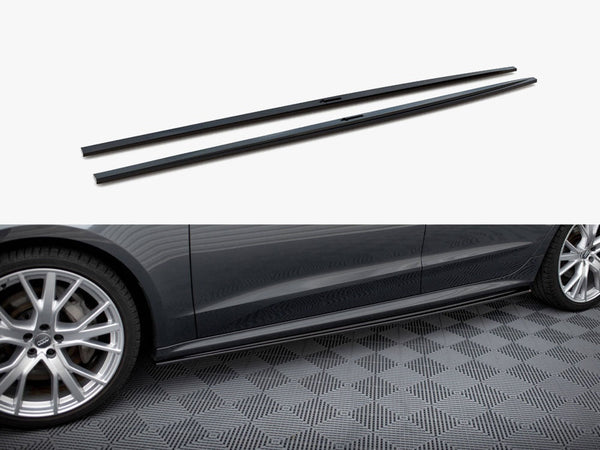 Audi - A7 S Line C8 / S7 C8 / C8 Facelift / S7 Facelift: Maxton Side Skirts