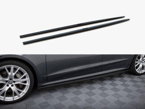 Audi - A7 S Line C8 / S7 C8 / C8 Facelift / S7 Facelift: Maxton Side Skirts