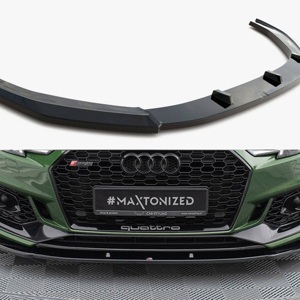 Audi - RS4 B9: Maxton Front Splitter V1