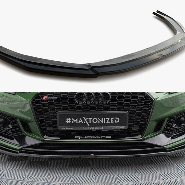 Audi - RS4 B9: Maxton Front Splitter V2