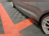 audi s5 a5 s line f5 coupe maxton side skirts
