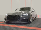 audi s5 a5 s line f5 coupe sportback maxton front splitter