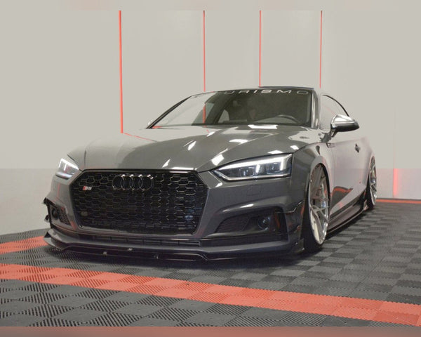 audi s5 a5 s line f5 coupe sportback maxton front splitter
