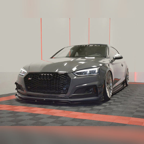 audi s5 a5 s line f5 coupe sportback maxton front splitter