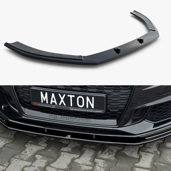 Audi - RS3 Sportback 8V Facelift: Maxton Front Splitter V1