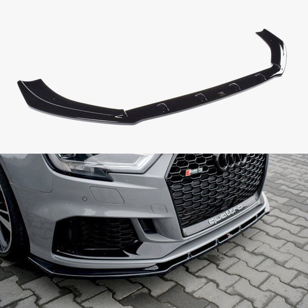 Audi - RS3 8V Facelift Sedan: Maxton Front Splitter V1