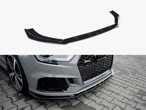 Audi - RS3 8V Facelift Sedan: Maxton Front Splitter V1