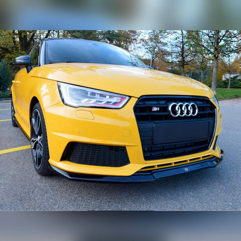 audi s1 mk1 2014 2018 maxton front splitter v1