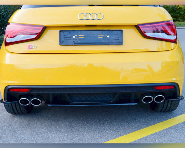 audi s1 mk1 2014 2018 maxton rear central splitter