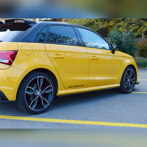 audi s1 mk1 2014 2018 maxton side skirts splitters