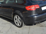 audi a3 sportback 8p 8p facelift maxton rear side splitters