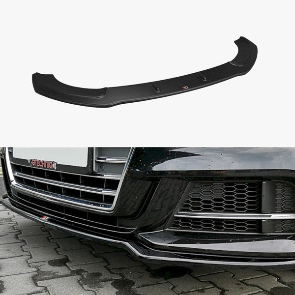 Audi - S3 / A3 S Line 8V Facelift Sedan: Maxton Front Splitter V2