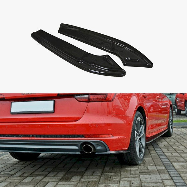 Audi - A4 S Line B9 Avant: Maxton Rear Side Splitters