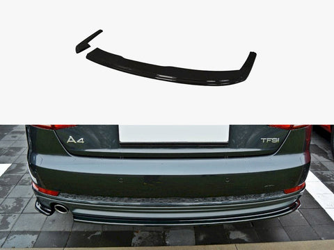 Audi - A4 B9 S Line Sedan: Maxton Rear Splitter