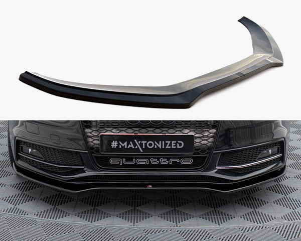 Audi - S4 / A4 S Line B8 Facelift: Maxton Front Splitter V2