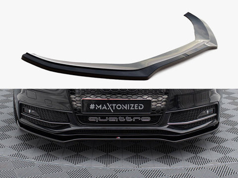 Audi - S4 / A4 S Line B8 Facelift: Maxton Front Splitter V2