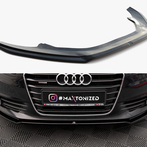 Audi - A6 C7: Maxton Front Splitter V1