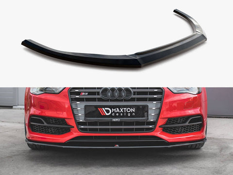 Audi - S3 / A3 S Line 8V Sedan / Cabrio (2013-2016): Maxton Front Splitter V1