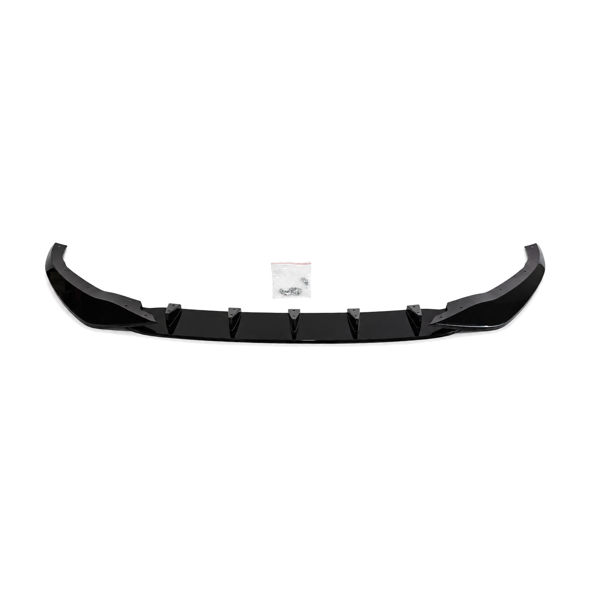 q8 4m facelift gloss black ab style 3 piece front lip 24