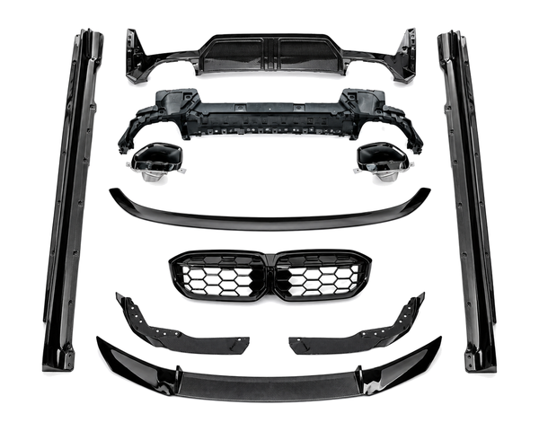 3 series g20 facelift gloss black lci mp aerokit m performance 22