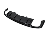 a5 b9 gloss black rs5 style rear diffuser without tips 16 19