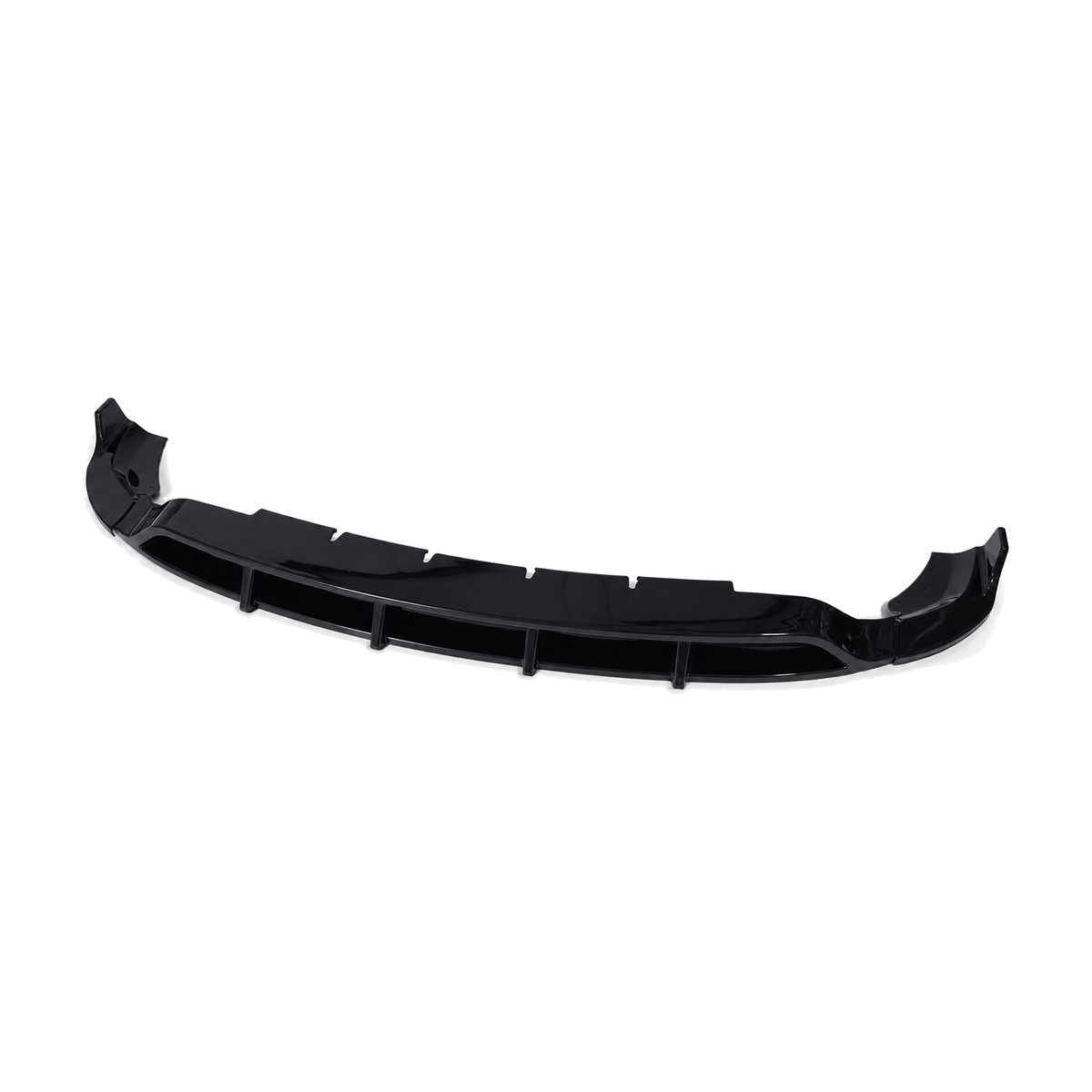 GLC X254 Gloss Black V2 Style Front Splitter