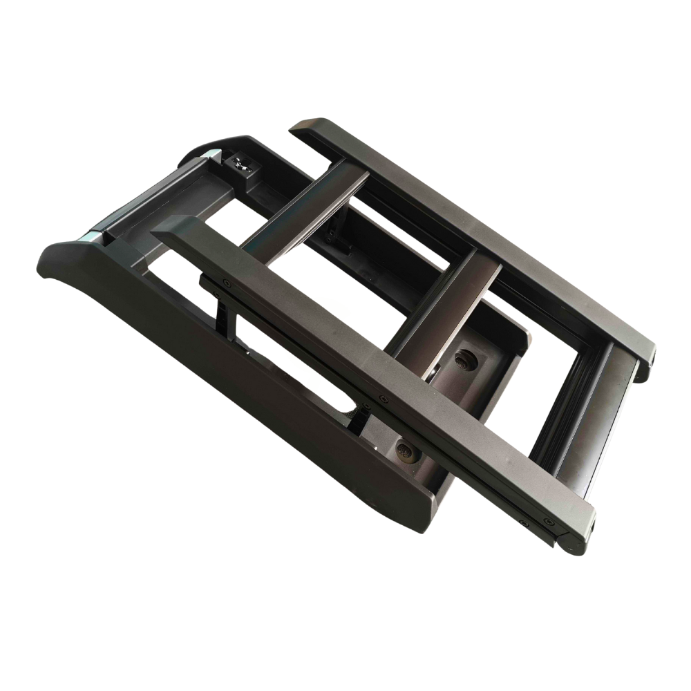 Defender 90/110 - L663: Black Deployable Side Ladder 20+