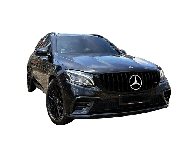 Gloss Black Panamericana GT Grille For Mercedes GLC W253 (2015-2019) - UK Made
