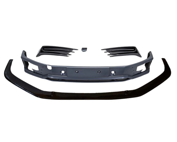 Transporter - T6: Sportline Front Bumper Splitter & Lower Lip