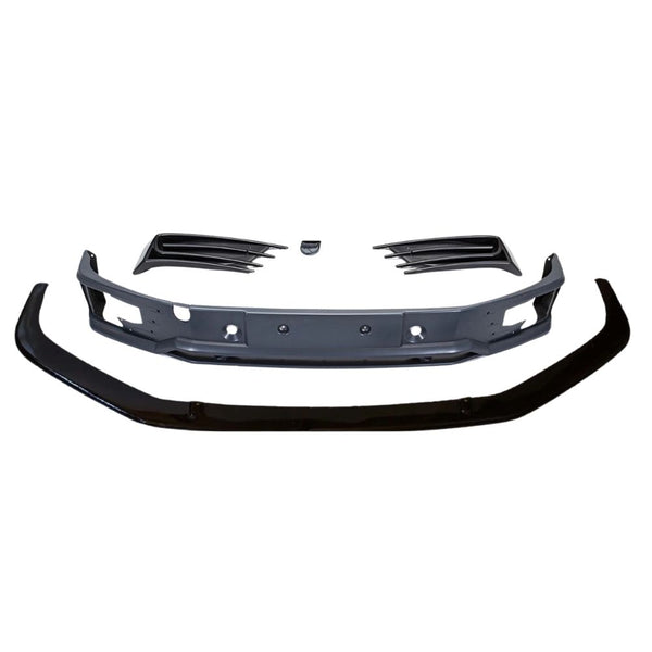 Transporter - T6: Sportline Front Bumper Splitter & Lower Lip