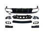 CLS - W257: Black CLS53 Style Diffuser with Exhaust Tips 19-23