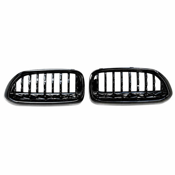 5 Series - G30/G31 Pre-Facelift: Gloss Black Diamond Grill 17-20