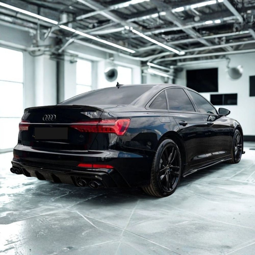 A6 - C8: Gloss Black Spoiler 18-23