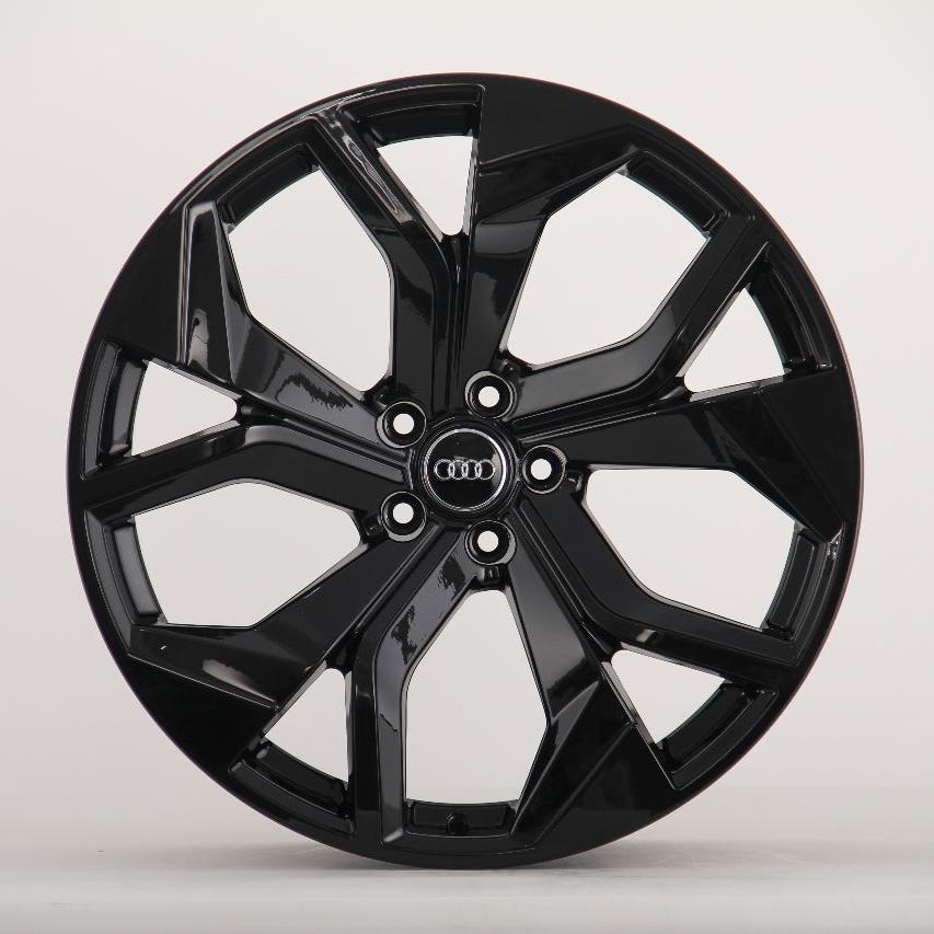 Q7 - 4M: 22" Gloss Black RSQ8 Style Alloy Wheels 15+