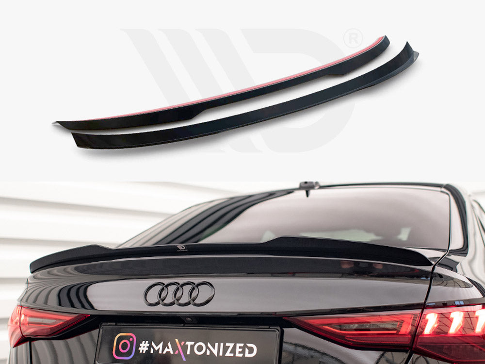 SPOILER POSTERIORE LUNOTTO PER BMW SERIE 5 E60 2003-2010 LOOK ACS NERO