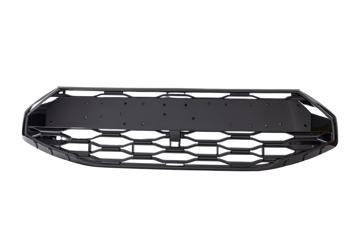 Ford Transit Custom MK2: Gloss Black Honeycomb Style Front Grill 24+