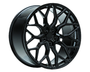 Ford Transit Custom - MK1: Gloss Black Multi Spoke Style Alloy Wheels