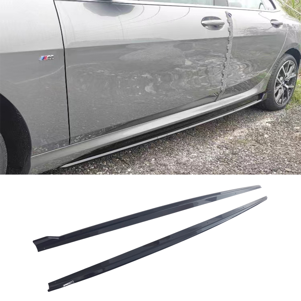 2 Series Gran Coupe - F44: Gloss Black Side Skirts MP Style 20-24