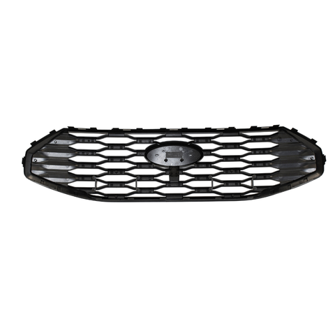 Ford Transit Custom MK2: Gloss Black Badgeless Grill 24+