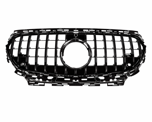 E Class - W214: Gloss Black GT Panamericana Grill 23+