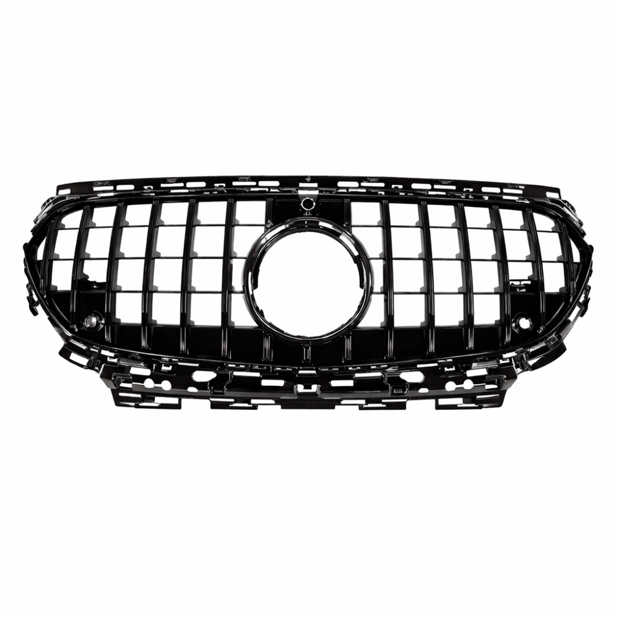 E Class - W214: Gloss Black GT Panamericana Grill 23+